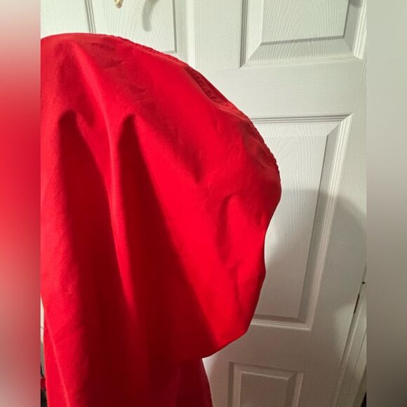 Woolrich Pullover Windbreaker Jacket Quarter Zip Made in USA XL Men’s Red READ - Picture 11 of 11